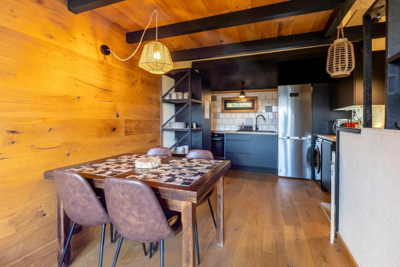 Apartamento Le Cerf - Duplex Avec Superbe Vue Montagne Les Angles  Exterior foto