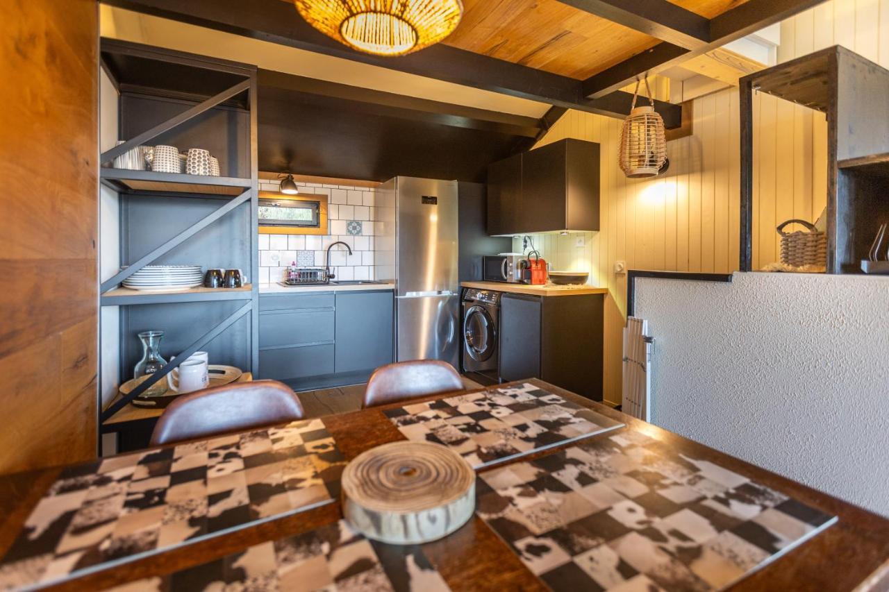 Apartamento Le Cerf - Duplex Avec Superbe Vue Montagne Les Angles  Exterior foto